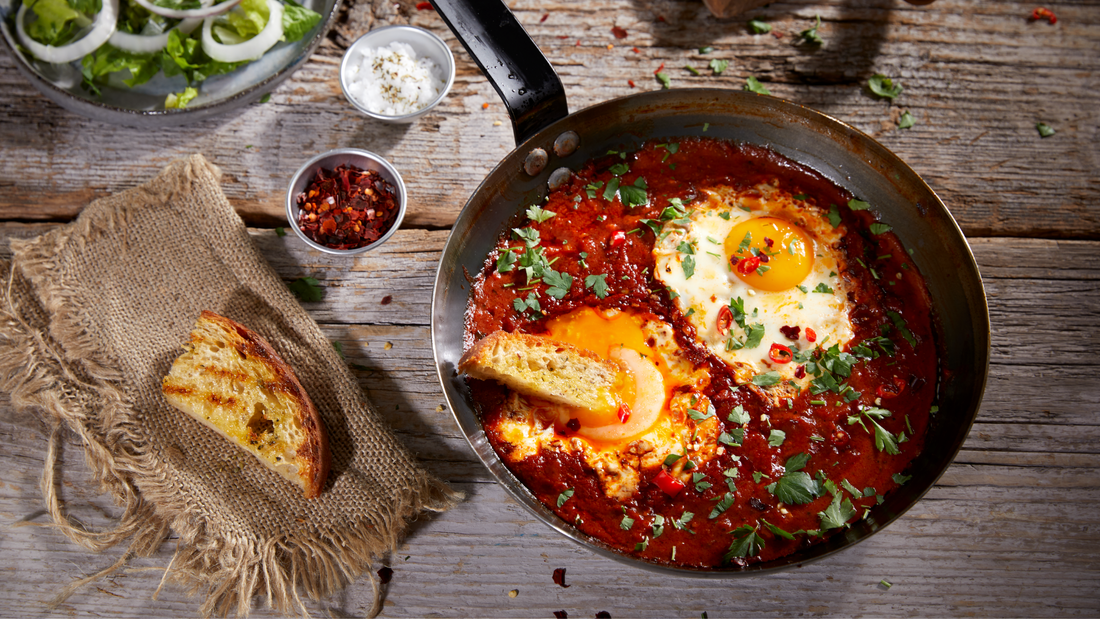 Greek style Shakshuka "Kagiana"